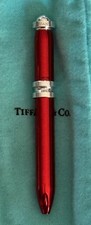 Tiffany & Co. Paloma Picasso Groove Purse Pen Red  Ballpoint Sterling Silver 925 picture