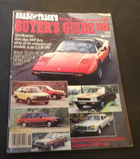 Road & Track 1981 Buyer’s Guide And Road Test Annual picture
