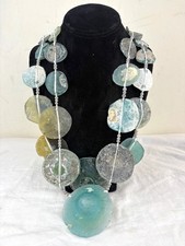 Large Ancient Indus Valley Roman Glass Necklace c2000 years old picture