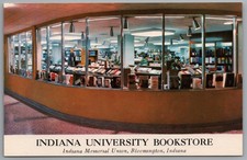 Bloomington IN Indiana University Bookstore Memorial Union Interior c1964 PC picture