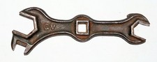 GV Orphan Unique Plow Farm Implement Wrench Tool Old Antique Genesee Valley?? picture