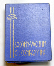 Vintage Playing Card Deck Socony Oil Co. Consolidated Card Co. 2 Triton Jokers picture