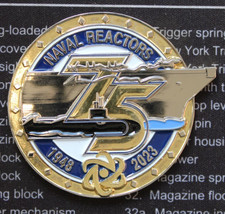 Naval Nuclear Reactors Propulsion Program 75th Anniv. Challenge Coin LVB1.729 picture