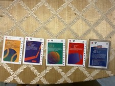 1991 Upper Deck Disneyland Preview Series Complete 5 Card Set Disney Mickey picture