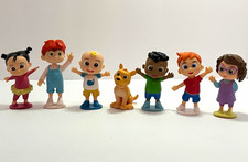 CoComelon JJ & Friends Figures Lot of 7 Bingo Dog Kids Toy Figurines picture