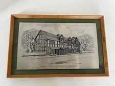 Vintage Shakespeare Birthplace Stratford Stainless Steel Art Omicways England picture