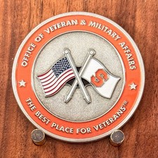 Syracuse University Veteran & Military Affairs Office Challenge Coin  M#16 picture