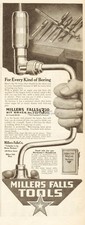 1919 Millers Falls Bit Brace No 732 Massachusetts Vintage Tool Ad Woodworking picture