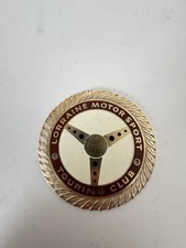 Vintage Lorraine Motor Sport Touring Club Car Grill Emblem Badge 1960’s France picture