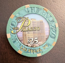 The Palazzo Las Vegas, Nevada $25 Casino Chip - Las Vegas Location picture