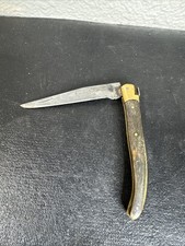 Rare Laguiole Pocket Knife  R. David Old French Antique Knife picture