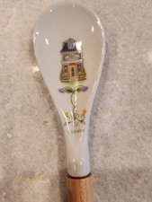 Lenox Village 2 Spoons & 1 Spoon Rest picture