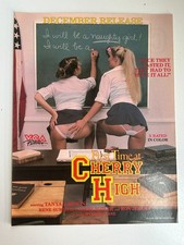 1984 First Time at Cherry High VCA Original Adult Movie Press Sheet Tanya Lawson picture