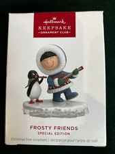 Hallmark Keepsake Ornament FROSTY FRIENDS Handcrafted 2026 Club Exclusive picture