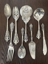 Vintage Baroque by Godinger Serving Set Silver Plated picture