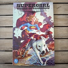 SUPERGIRL: WOMAN OF TOMORROW DELUXE EDITION TPB DC UNIVERSE INFINITE EXCLUSIVE picture