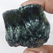 94.50 Cts Natural Green Seraphinite Raw Rough Freeform Crystal Mineral Gemstone picture