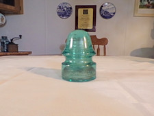 Rare T-H.E. Telephone Telegraph Insulator picture