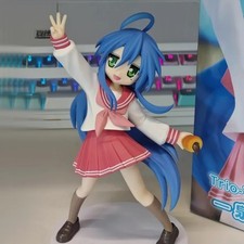 15cm Lucky Star Kagami Hiiragi Tsukasa PVC Anime Figure Collectible Toy picture
