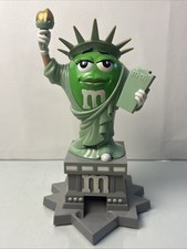 M&M's Green Statue of Liberty Candy Dispenser M&M's World Mars 1999 11