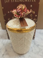 Jay Strongwater Tulip Candle BRAND NEW IN BOX picture