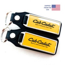 Key Fob Key Ring Keychain for Cub Cadet Riding Lawn Mower Tractor (2-Pack) picture