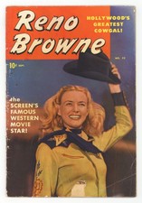 Reno Browne, Hollywood's Greatest Cowgirl #52 GD- 1.8 1950 picture