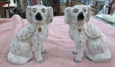 Pair Staffordshire Dogs 5 1/2