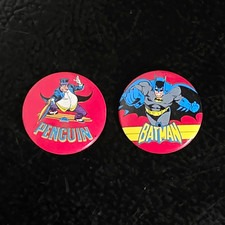 Lot of Vintage Pin Badges Batman Penguin picture