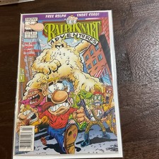 Ralph Snart The Lost Issues #3 Polybag with card F-VF 1993 Now Comics NEWSSTAND picture