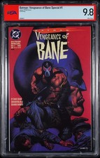 Vengeance of Bane #1 Batman 1993 White Pages, 2nd print, PSA 9.8 picture