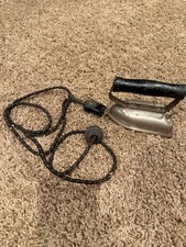 Vintage Travel Iron Sears Roebuck & Company 100-130 Volt Tested Works picture