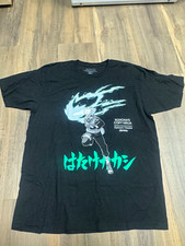 Naruto Shippuden Collection Kakashi Hatake Graphic Print Black XL T-Shirt picture