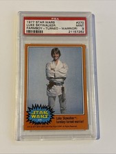 1977 STAR WARS #270 LUKE SKYWALKER: FARMBOY-TURNED-WARRIOR PSA 9 picture
