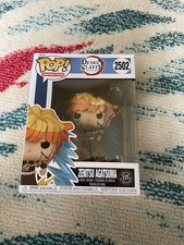 Funko Pop Premium Animation: Demon Slayer - ZENITSU AGATSUMA Glow Chase GITD  picture