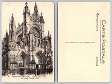 Caudebec-en-Caux Notre-Dame Church France Gothic Postcard Lévy & Neurdein picture