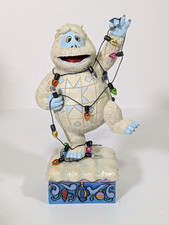 Rudolph Red Nosed Reindeer Traditions Bumble Wrapped In Lights Figurine Jim Shor picture