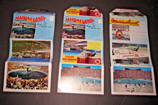 vTg 1960's Marineland of Pacific Calif 3 diff Souvenir postcard Booklet Mailers picture