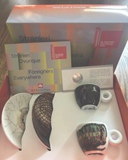 Illy Art Collection: Biennale 2024 Foreigners Everywhere 2 Espresso Cups/Saucers picture