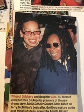 Whoopi Goldberg Vintage & Modern Clippings Lot Of 50 Small Images picture