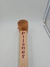 BBC Berkshire Brewing Company Pilsner  Barrel Wooden Tap Draft Handle Pub Bar picture
