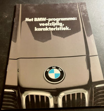 1981 BMW Model Range - Vintage DUTCH 18-page Dealer Sales Brochure 2nd Edition * picture