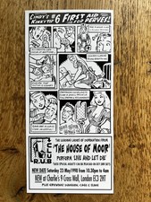 Rare Original 1990s London Club Archive: Club R.U.B. Flyer By Vince Ray picture
