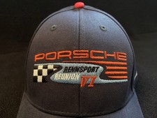 PORSCHE 2018 Rennsport Reunion VI Embroidered Hat Cap Blue picture