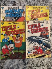 4 Gladstone Comics  Walt Disney Uncle Scrooge & Mickey Vintage picture