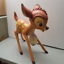 Rare Disney’s Bambi Big Fig Garden Statue W/ Tag *Small Chip* picture