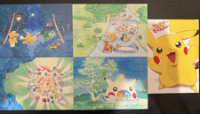 Pokemon GOLD Special Postcard 5 Set Keiko Fukuyama Pre-Order Bonus Japan 1999 picture