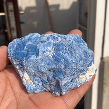 268g Large Rare Dumortierite Blue Gemstone Crystal Rough Specimen Madagascar picture