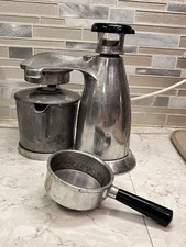 Vintage Vesuviana Stovetop Espresso Coffee Maker Made In Italy 1950’s picture