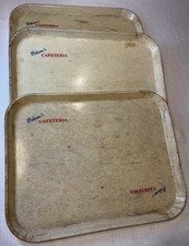 3 Vintage Osborn’s Cafeteria Trays 14